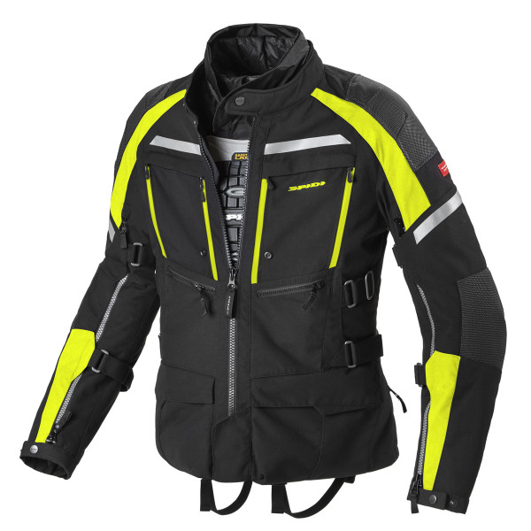 Spidi Spidi H2OUT Armakore Jacket Black Fluo Yellow CE